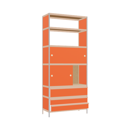 [400537058] Kast (233x100x42 cm)