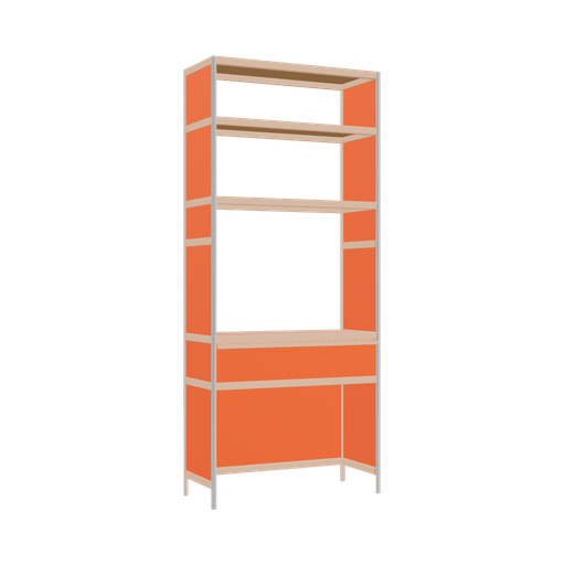 [400537059] Étagère (233x100x42 cm)