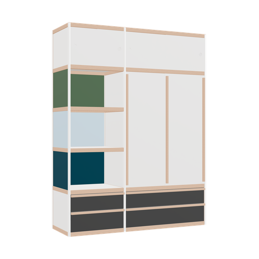 [f166794] Furniture (209x162x52 cm)