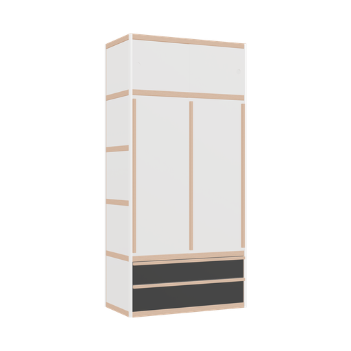 [400537072] Wardrobe (209x100x52 cm)