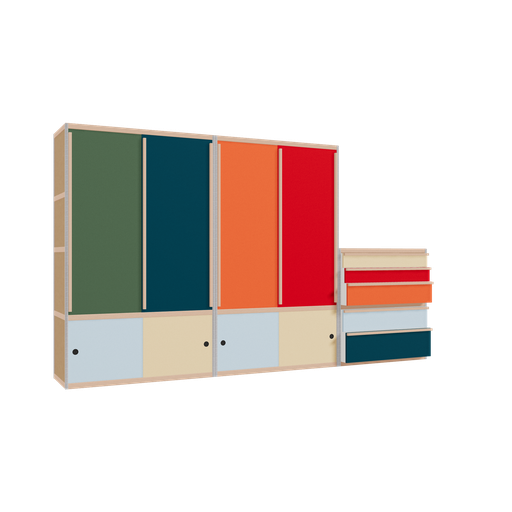 [f166811] Furniture (198x340x52 cm)