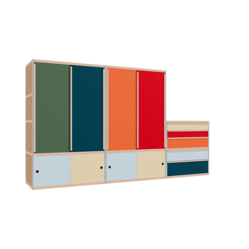 [f166812] Furniture (198x340x62 cm)