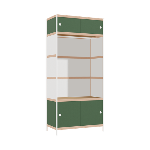 [400537158] Kleerkast (219x100x52 cm)