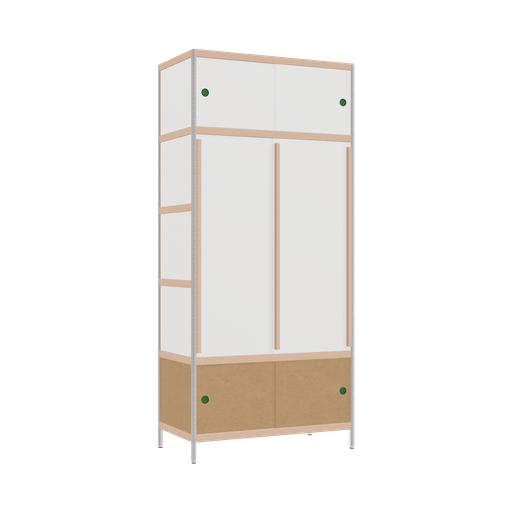 [400537174] Wardrobe (220x100x52 cm)