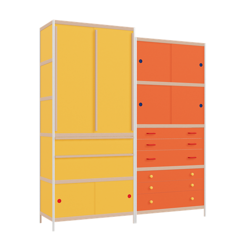 [f166827] Furniture (229x200x52 cm)