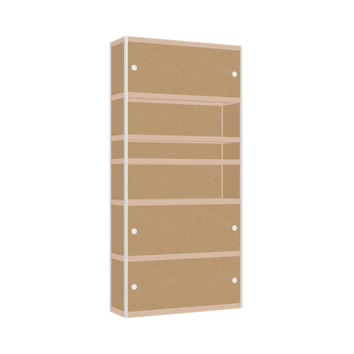 [400537225] Armoire (206.5x100x32 cm)