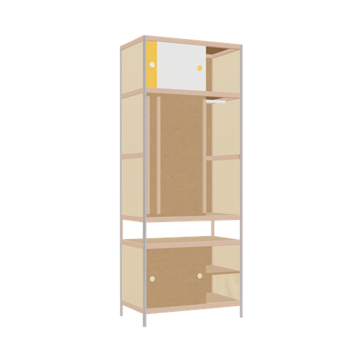 [400537231] Penderie (229x90x52 cm)