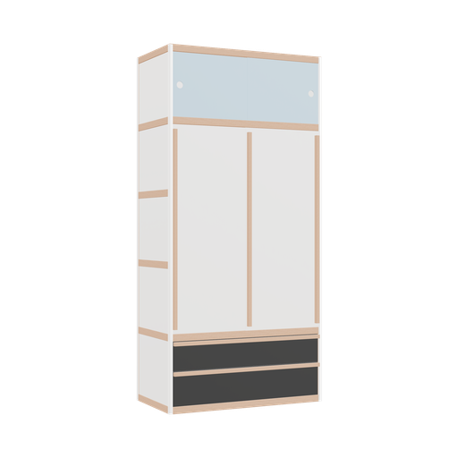 [400537235] Wardrobe (209x100x52 cm)