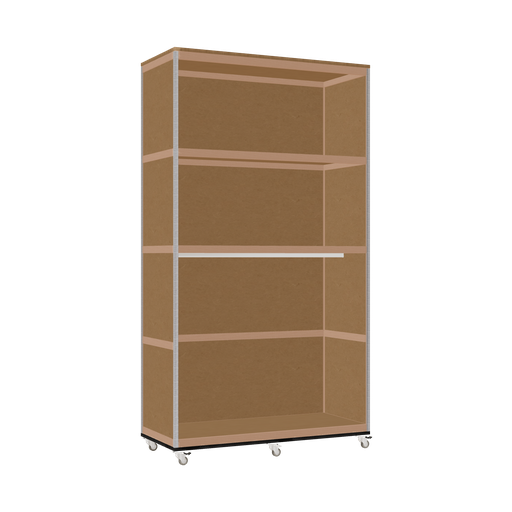 [400537278] Kleerkast (218.8x120x52 cm)