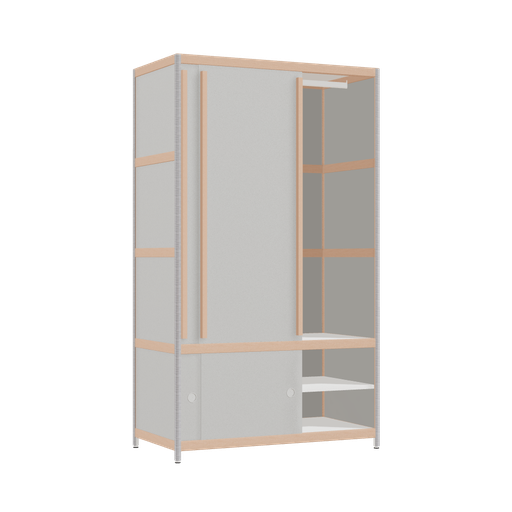 [400537291] Kleerkast (173x100x52 cm)