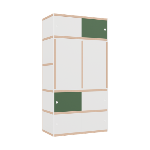 [400537302] Wardrobe (229x120x62 cm)