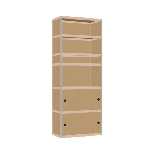 [400537347] Kast (206.5x80x42 cm)