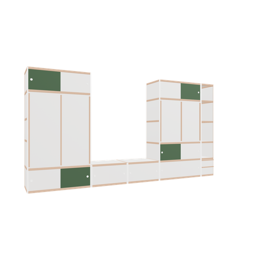 [f166878] Furniture (229x442x62 cm)