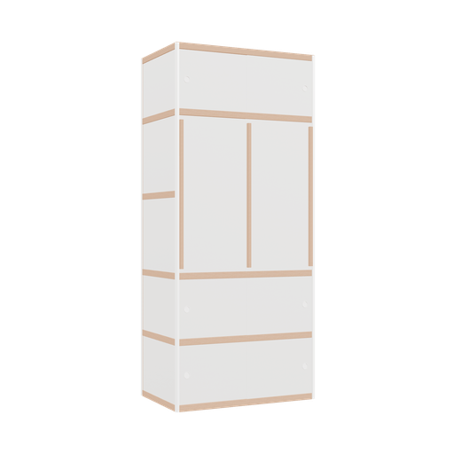 [400537373] Penderie (229x100x62 cm)