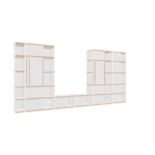 [f166891] Furniture (229x472x52 cm)