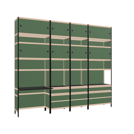 [f166902] Furniture (261.5x304x63.6 cm)