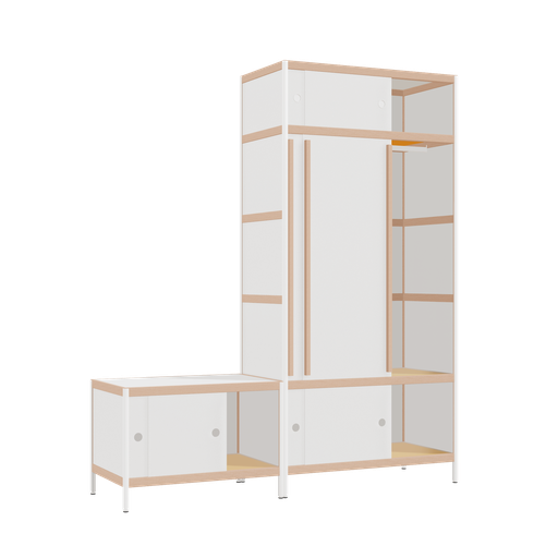 [f166905] Furniture (210x180x52 cm)