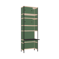 [400537445] Cantilevered desk (261.5x90x63.6 cm)