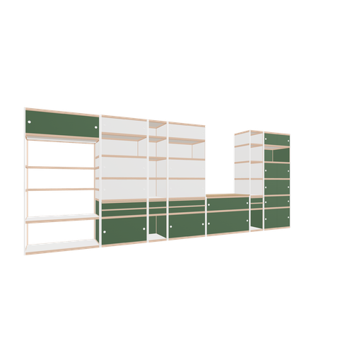 [f166914] Furniture (240x594x62 cm)