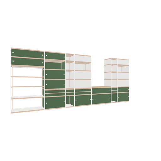 [f166917] Furniture (240x594x62 cm)