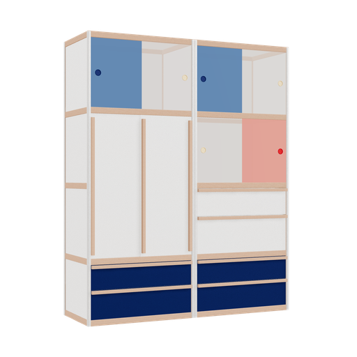 [f166947] Furniture (198x160x52 cm)