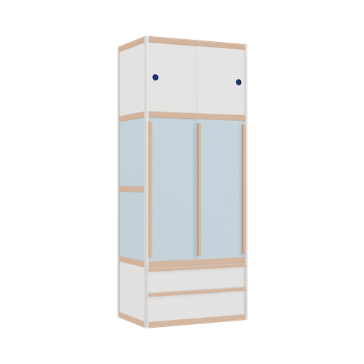 [400537534] Wardrobe (198x80x52 cm)