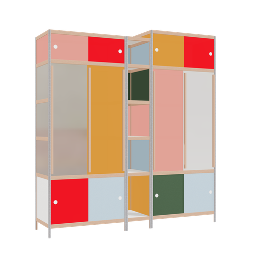 [f166952] Furniture (229x212x52 cm)