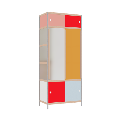 [400537544] Wardrobe (219x90x52 cm)