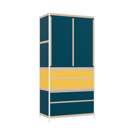 [400537545] Wardrobe (203x100x52 cm)