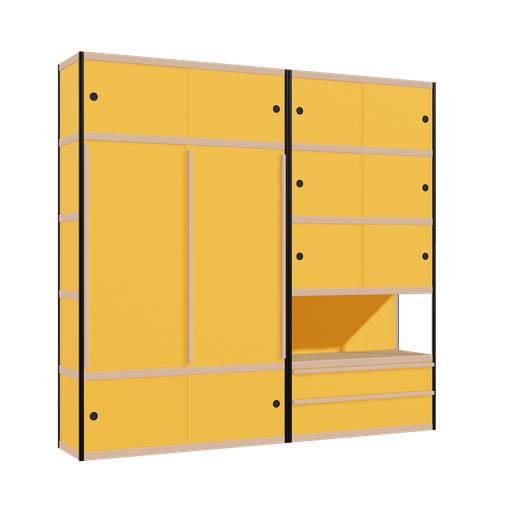 [f166972] Furniture (209x220x42 cm)