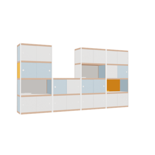 [f166983] Meubles (168x320x42 cm)