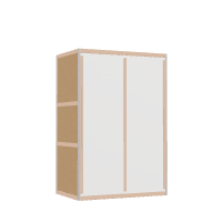 [400537650] Wardrobe (147x100x62 cm)