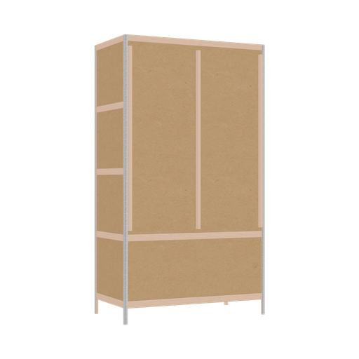 [400439718] Kleerkast (178x100x52 cm)