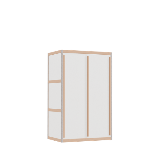 [400537660] Kleerkast (127x80x52 cm)