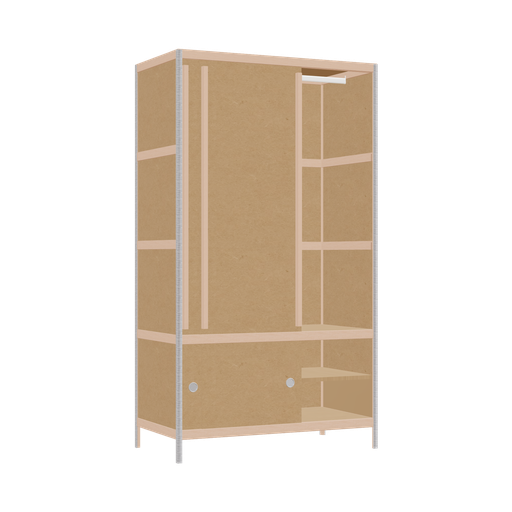 [400397918] Wardrobe (178x100x52 cm)