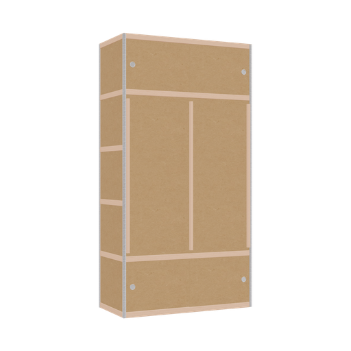 [400537661] Kleerkast (209x110x52 cm)