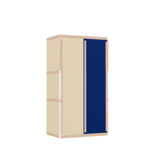 [400537673] Kleerkast (147x80x52 cm)