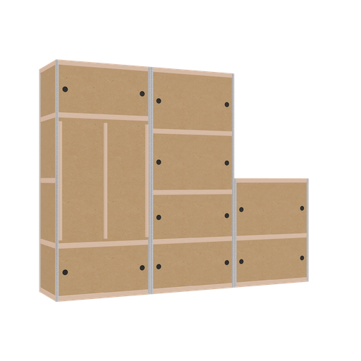 [f167000] Furniture (188x240x52 cm)