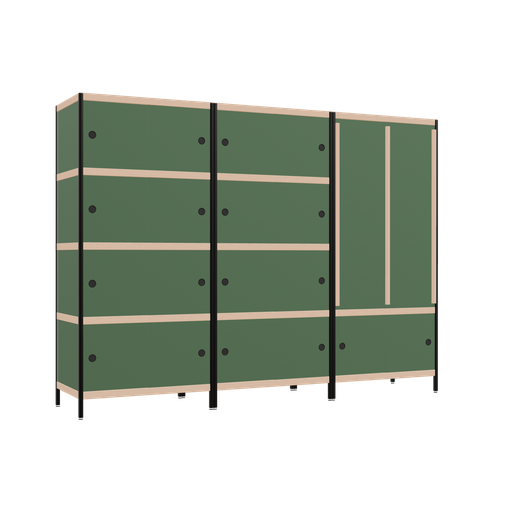 [f167009] Furniture (179x240x52 cm)