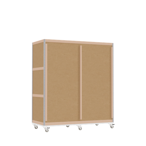 [400537763] Kleerkast (136x120x52 cm)