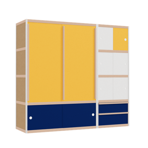 [f167024] Furniture (168x182x52 cm)