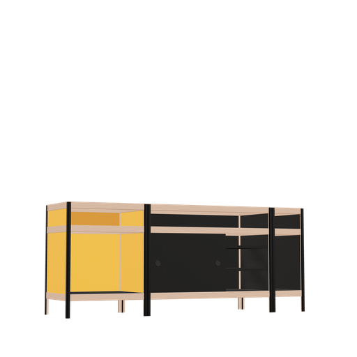 [f167031] Furniture (69x167x42 cm)