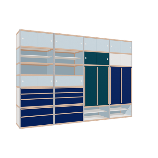 [f167040] Furniture (250x360x62 cm)