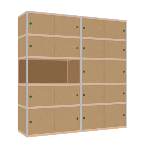 [f167045] Furniture (229x220x62 cm)