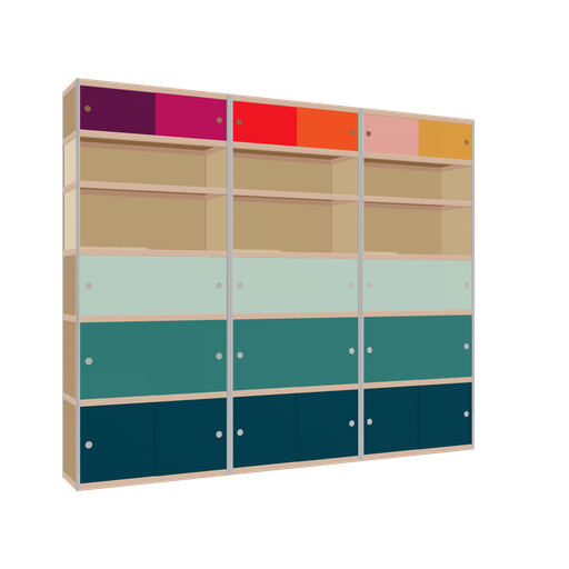 [f167049] Meubles (250x300x42 cm)