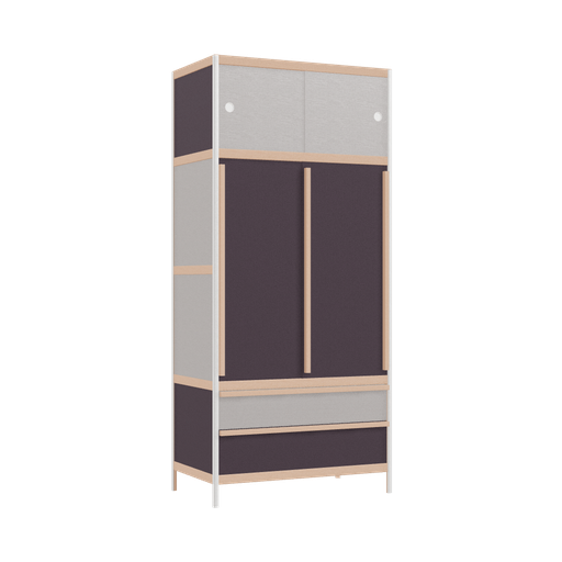 [400537834] Wardrobe (198x90x52 cm)