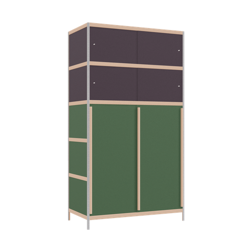 [400537866] Kleerkast (219x120x62 cm)