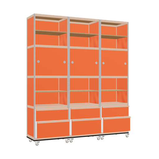 [f167061] Meubles (217x186x42 cm)