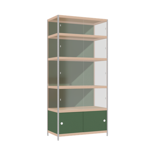 [400537904] Vitrine (215x100x52 cm)