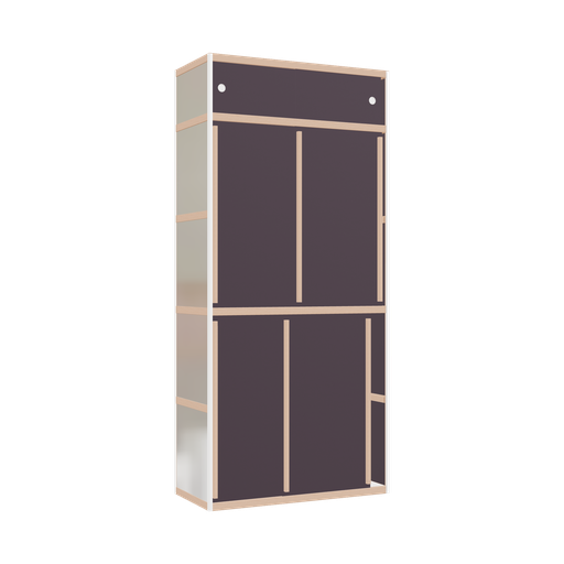 [400537974] Wardrobe (239x110x52 cm)